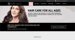 Desktop Screenshot of haircouturedesigns.com